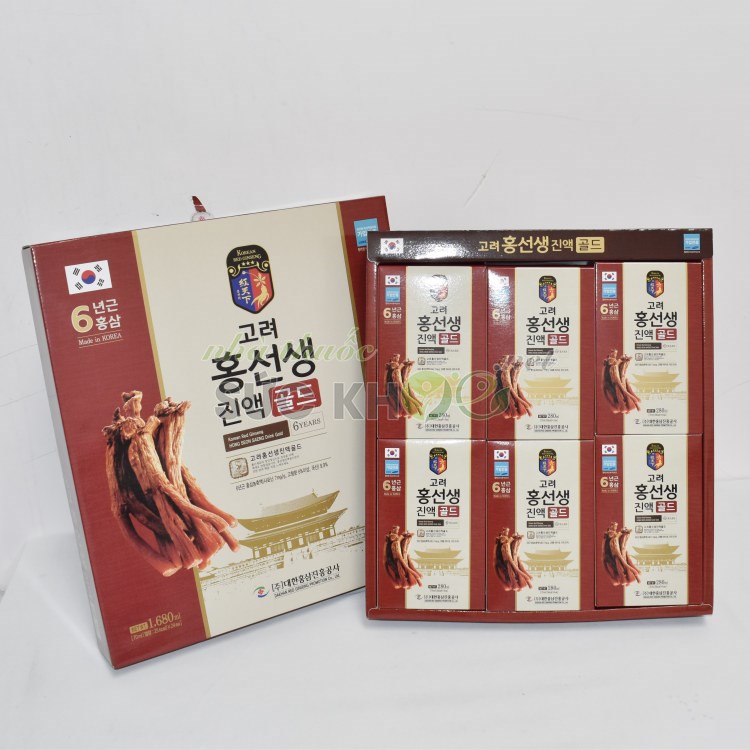 Nước hồng sâm Hàn Quốc DeaHan 70ml x 24 gói