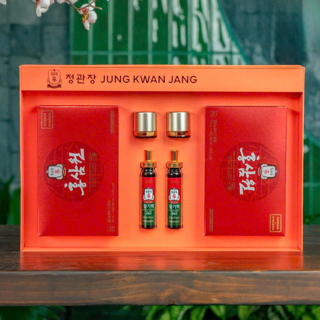 Quà Tết 2026 KGC Jung Kwan Jang An Khang Vĩnh Ninh tặng biếu sức khỏe