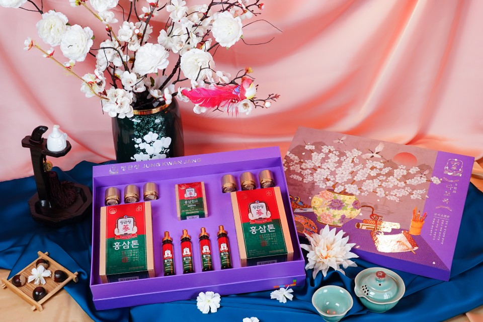 Hộp Quà Tết 2026 Giao Long Đắc Thủy KGC Jung Kwan Jang chính hãng cao cấp