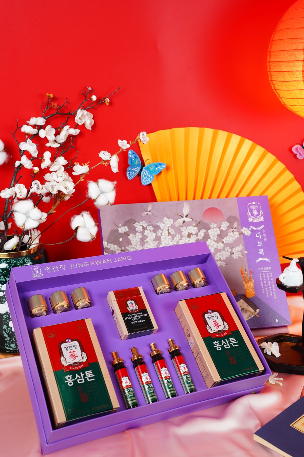 Hộp Quà Tết 2026 Giao Long Vân Vũ KGC Jung Kwan Jang chính hãng tại Nhà Thuốc Sức Khỏe