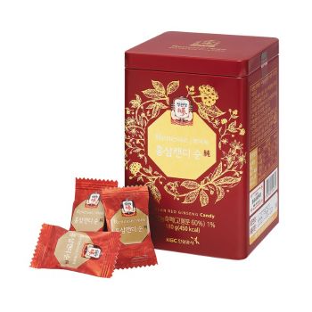 Kẹo hồng sâm không đường Cheong Kwan Jang hộp thiếc 180gr