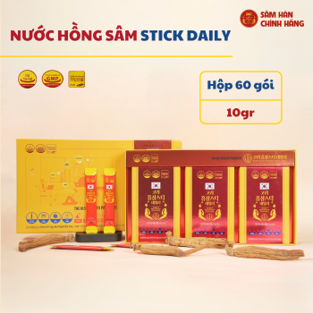Nước hồng sâm Daedong Stick Daily 10g x 60 gói