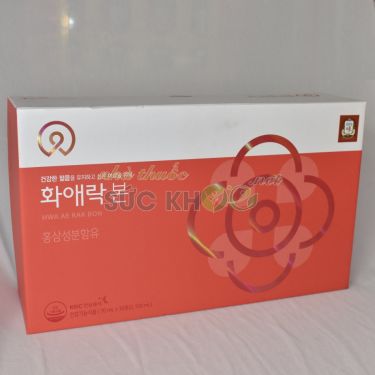 Nước hồng sâm Cheong Kwan Jang HWA AE RAK BON dành cho phụ nữ 70ml x 30 gói