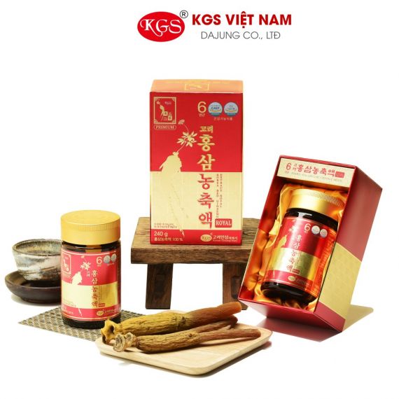 Cao hồng sâm Royal KGS 240gr