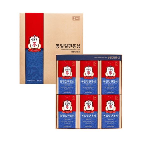 Hồng sâm lát tẩm mật ong Jung Kwan Jang 20g x 12 gói