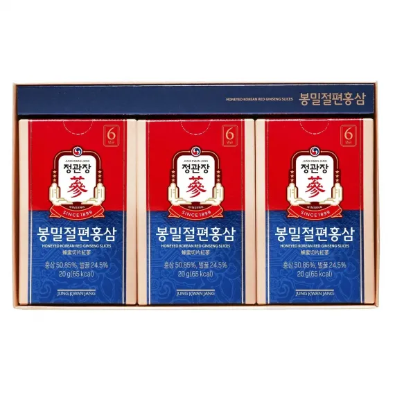 Hồng sâm lát tẩm mật ong Cheong Kwan Jang 20g x 6 gói