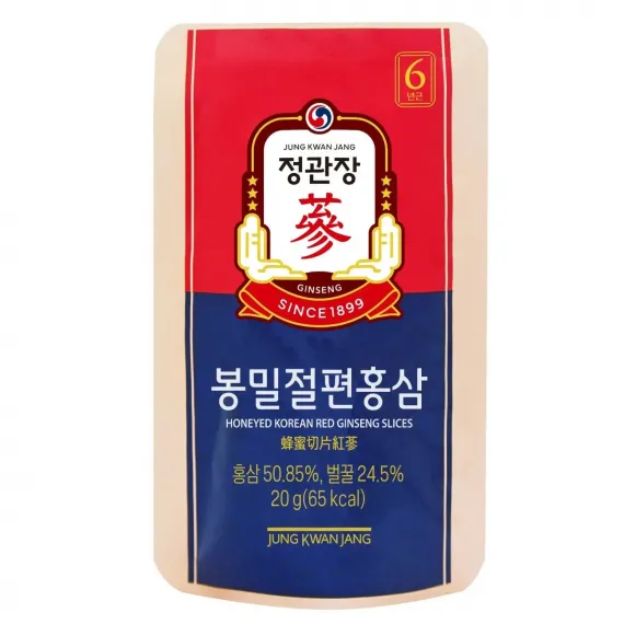 Hồng sâm lát tẩm mật ong Cheong Kwan Jang 20g x 6 gói