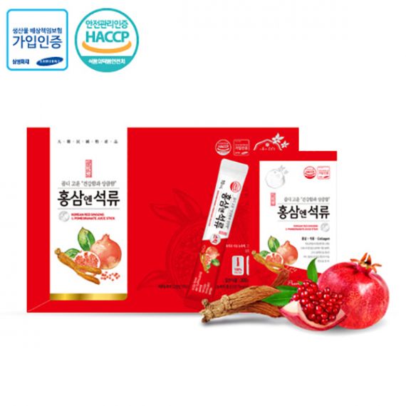 Nước hồng sâm Nước hồng sâm Lựu Daedong Pomegranate Juice Stick 10ml x 30 gói