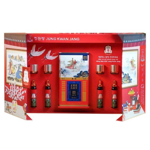 Hộp Quà Tết 2026 An Khang Vạn Thọ KGC Jung Kwan Jang (홍삼정) | Nhà Thuốc Sức Khỏe