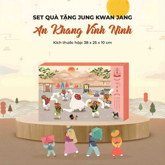 Hộp Quà Tết 2026 An Khang Vĩnh Ninh KGC Jung Kwan Jang (홍삼정) | Nhà Thuốc Sức Khỏe