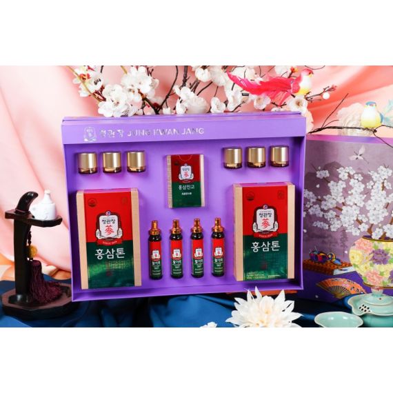 Hộp Quà Tết 2026 Giao Long Đắc Thủy KGC Jung Kwan Jang (홍삼정) | Nhà Thuốc Sức Khỏe