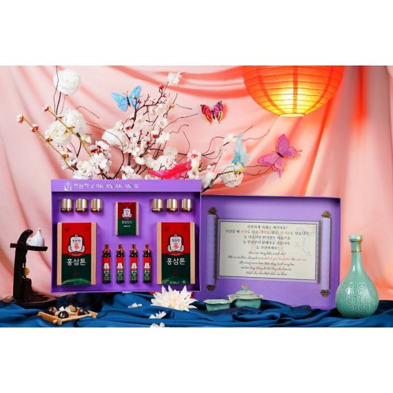 Hộp Quà Tết 2026 Giao Long Đắc Thủy KGC Jung Kwan Jang (홍삼정) | Nhà Thuốc Sức Khỏe