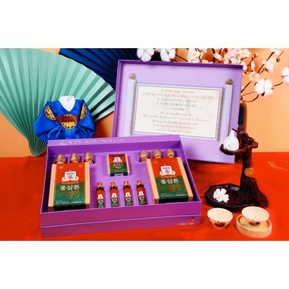 Hộp Quà Tết 2026 Giao Long Đắc Thủy KGC Jung Kwan Jang (홍삼정) | Nhà Thuốc Sức Khỏe