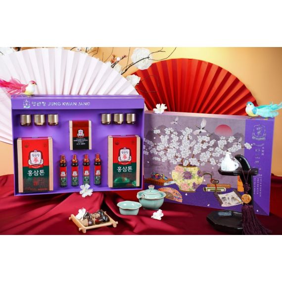 Hộp Quà Tết 2026 Giao Long Vân Vũ KGC Jung Kwan Jang (홍삼정) | nhà Thuốc Sức Khỏe