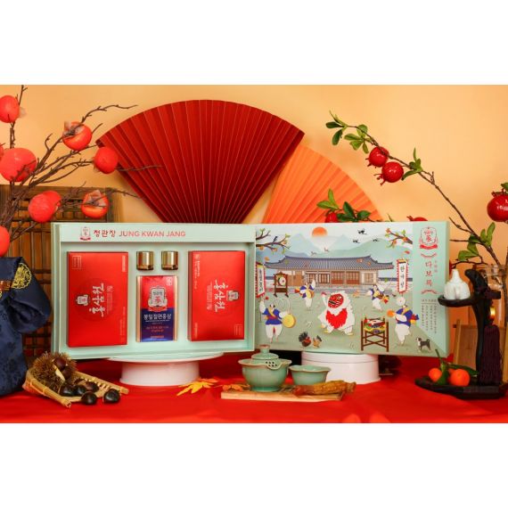 Hộp Quà Tết 2026 Thuận Phong Vạn Lý KGC Jung Kwan Jang (홍삼정) ? Nhà Thuốc Sức Khỏe
