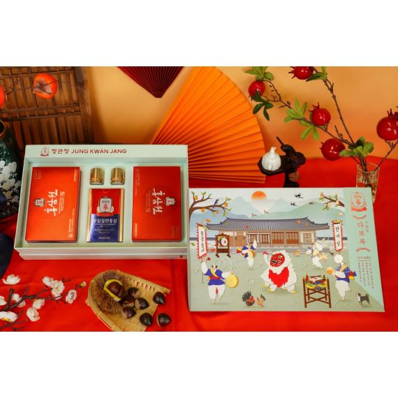 Hộp Quà Tết 2026 Thuận Phong Vạn Lý KGC Jung Kwan Jang (홍삼정) ? Nhà Thuốc Sức Khỏe
