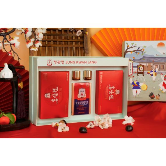 Hộp Quà Tết 2026 Thuận Phong Vạn Lý KGC Jung Kwan Jang (홍삼정) ? Nhà Thuốc Sức Khỏe