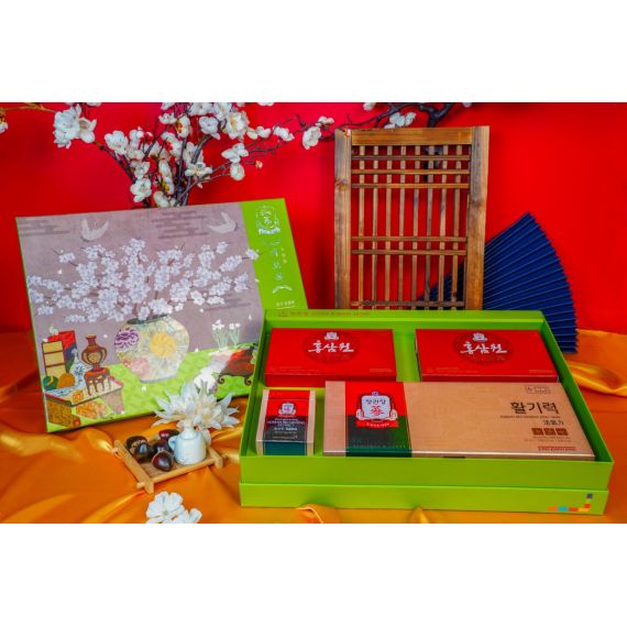 Hộp Quà Tết 2026 Vạn Sự Hanh Thông KGC Jung Kwan Jang (홍삼정) | nhà Thuốc Sức Khỏe