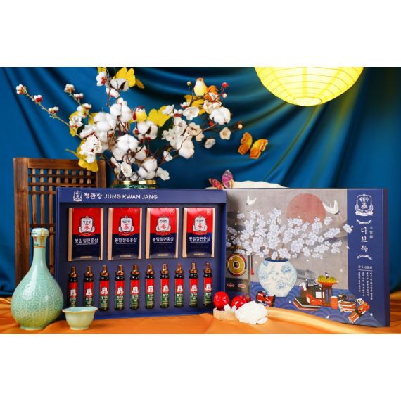 Hộp Quà Tết 2026 Xuân Phong Đắc Ý KGC Jung Kwan Jang (홍삼정) | Nhà thuốc Sức Khỏe