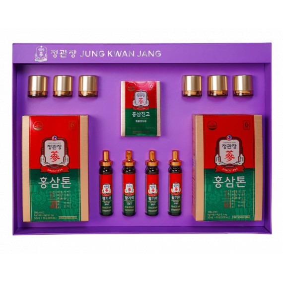 Hộp Quà Tết 2026 Giao Long Đắc Thủy KGC Jung Kwan Jang (홍삼정) | Nhà Thuốc Sức Khỏe