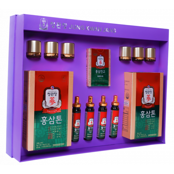 Hộp Quà Tết 2026 Giao Long Đắc Thủy KGC Jung Kwan Jang (홍삼정) | Nhà Thuốc Sức Khỏe