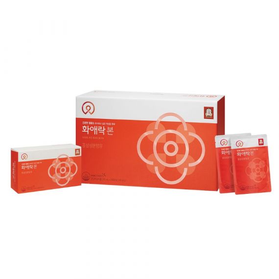 Nước hồng sâm Cheong Kwan Jang HWA AE RAK BON dành cho phụ nữ 70ml x 30 gói