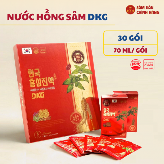 Nước hồng sâm Daedong Korean Red Ginseng Extract 70ml x 30 gói
