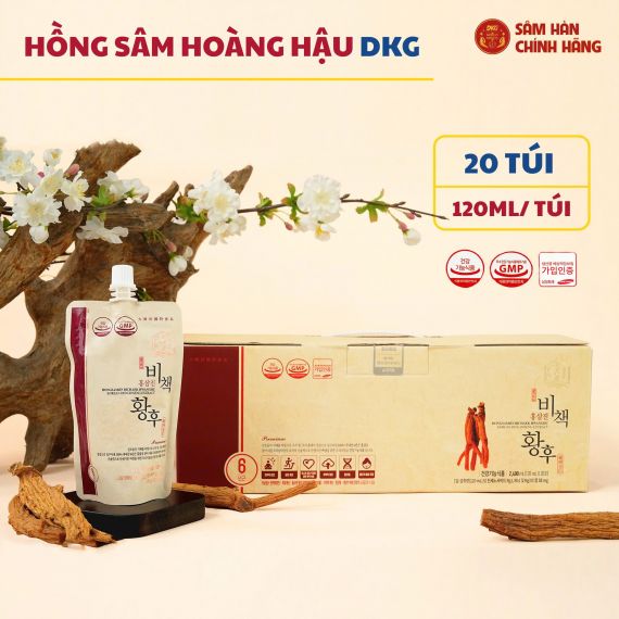 Nước hồng sâm Hoàng Hậu Korean Red Ginseng Extract Daedong 120ml x 20 gói