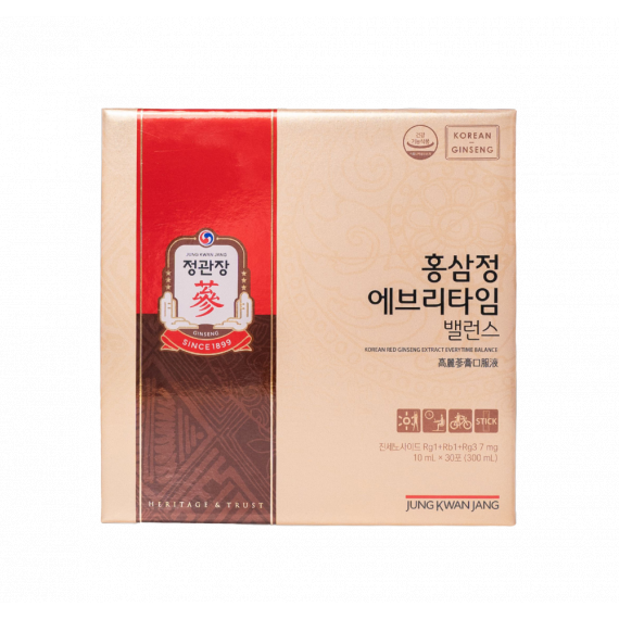 Nước hồng sâm KGC Jung Kwan Jang Everytime Balance 10ml x 30 gói