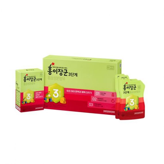 Nước hồng sâm trẻ em KGC Jung Kwan Jang số 3 20ml x 30 gói
