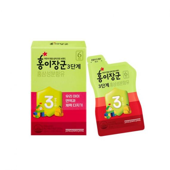 Nước hồng sâm trẻ em KGC Jung Kwan Jang số 3 20ml x 30 gói