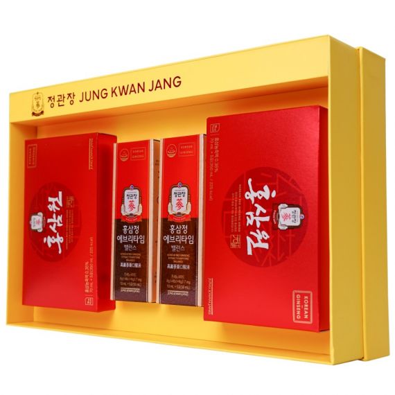 Hộp Quà Tết 2026 Lộc Thịnh Gia Khang KGC Jung Kwan Jang (홍삼정) | Nhà Thuốc Sức Khỏe