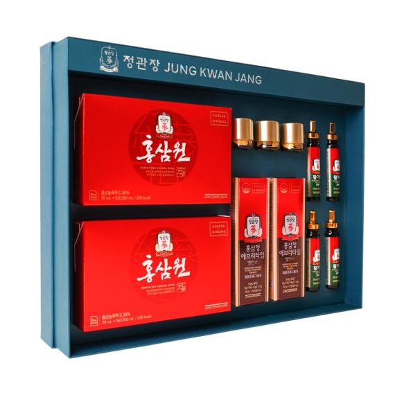 Hộp Quà Tết 2026 Thịnh Vượng Hạnh Phúc KGC Jung Kwan Jang (홍삼정) | Nhà Thuốc Sức Khỏe