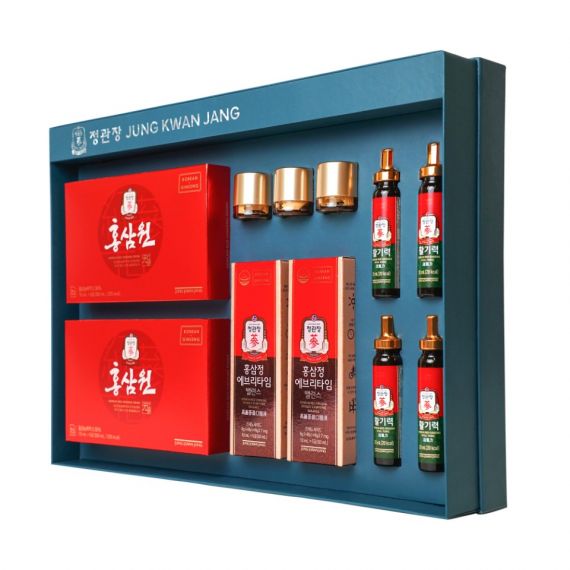 Hộp Quà Tết 2026 Thịnh Vượng Hạnh Phúc KGC Jung Kwan Jang (홍삼정) | Nhà Thuốc Sức Khỏe