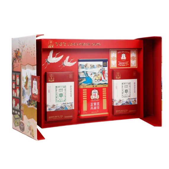 Hộp Quà Tết 2026 Thọ Phúc Khang Ninh KGC Jung Kwan Jang (홍삼정) | Nhà Thuốc Sức Khỏe
