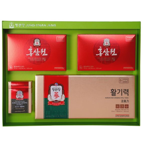 Hộp Quà Tết 2026 Vạn Sự Hanh Thông KGC Jung Kwan Jang (홍삼정) | nhà Thuốc Sức Khỏe