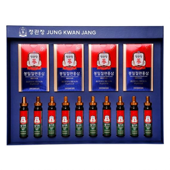 Hộp Quà Tết 2026 Xuân Phong Đắc Ý KGC Jung Kwan Jang (홍삼정) | Nhà thuốc Sức Khỏe