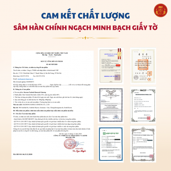 Thái cực sâm tẩm mật ong Korean Taekuk Honeyed Ginseng 600g (hộp 14 củ)