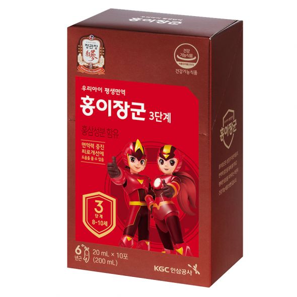 Nước hồng sâm trẻ em Cheong Kwan Jang số 3 20ml x 30 gói